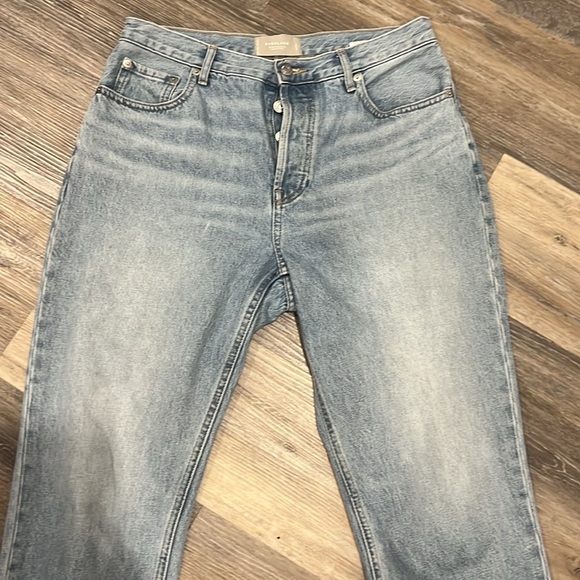 Everlane The 90s cheeky ankle jean lightwash button fly size 29 - Picture 3 of 8